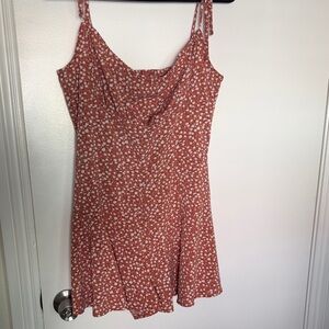 Floral Pink Women's Romper